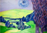 Landschaft von Werner Hofmann